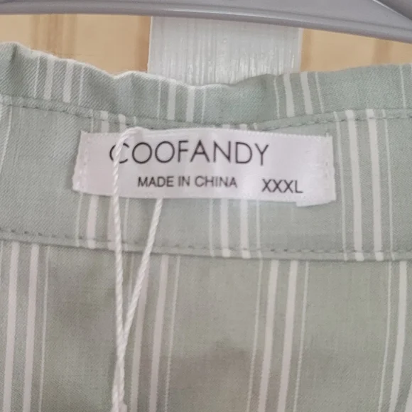 COOFANDY Button Down Shirt Size XXXL - Picture 3 of 5